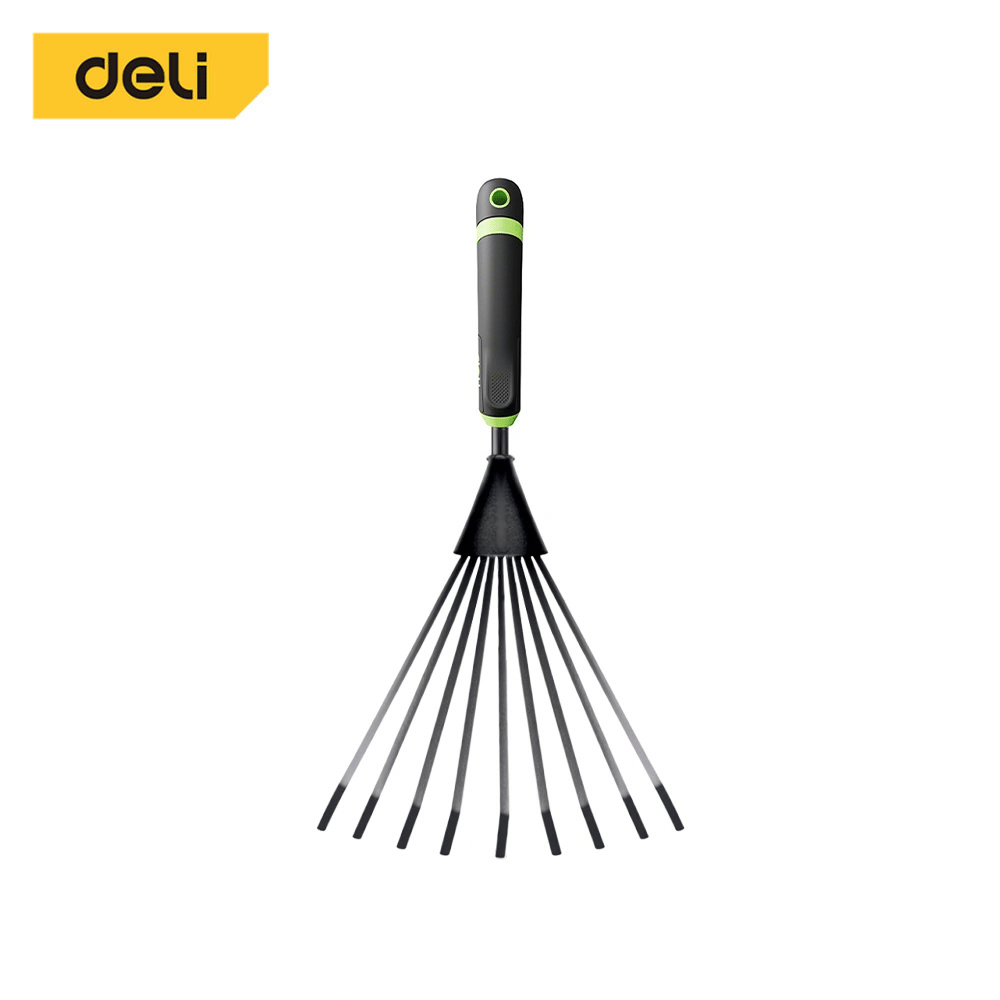 คราดมือทรงพัด DELI EDL-YL3020-GN-01 สีเขียว_0